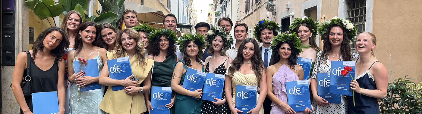 Graduation Ceremony in Rome