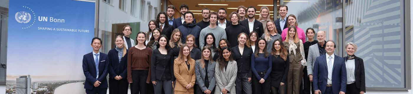 GEGPA Master students visiting the UN campus in Bonn