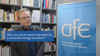 Critical Metals: a Challenge for the European Energy Transition -  Gilles Lepesant